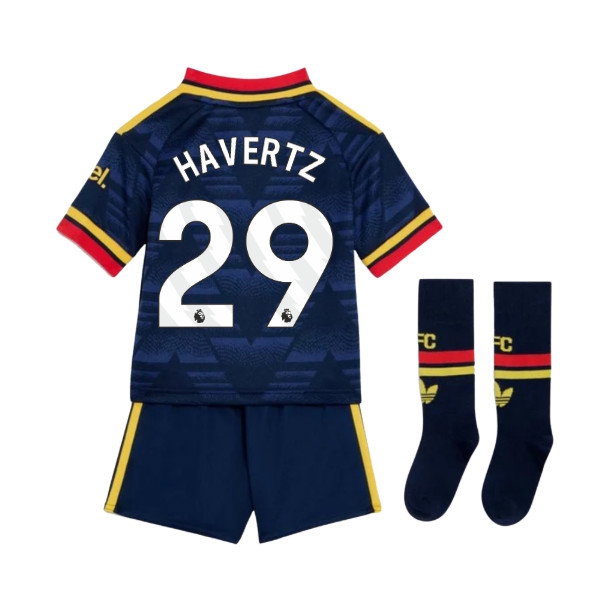 2026/27 Arsenal Mini Kit Away Uniform (Havertz 29)